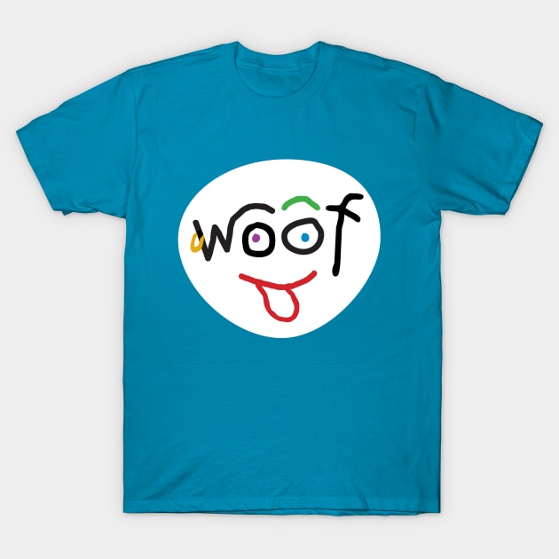 Woof T-Shirt by west13thstreet